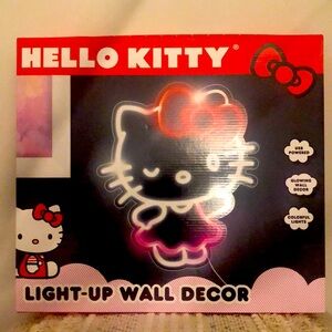 Hello Kitty light-up wall decor